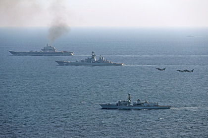 Черноморский флот начал следить за кораблем ВМС Великобритании