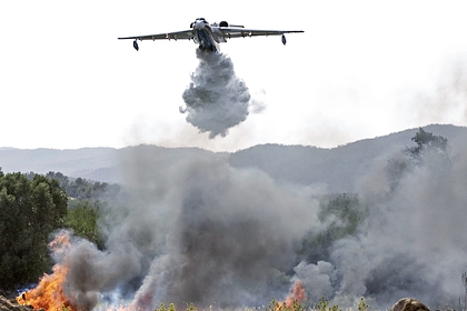 Пожарный самолет Бе-200 разбился в Турции