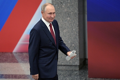 Путин на встрече с представителями «Единой России»