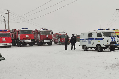 Число погибших при пожаре на шахте в Кузбассе увеличилось