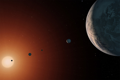 Раскрыта возможность существования воды в системе TRAPPIST-1