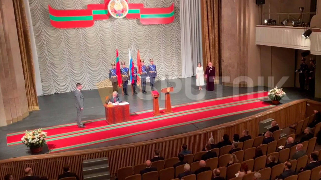В Приднестровье прошла инаугурация президента