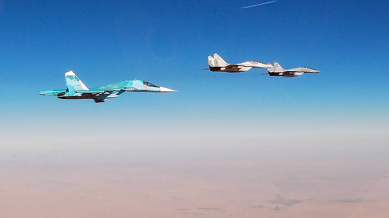 В США рассказали о провокационном полете российских Су-34 и Су-35 в Сирии