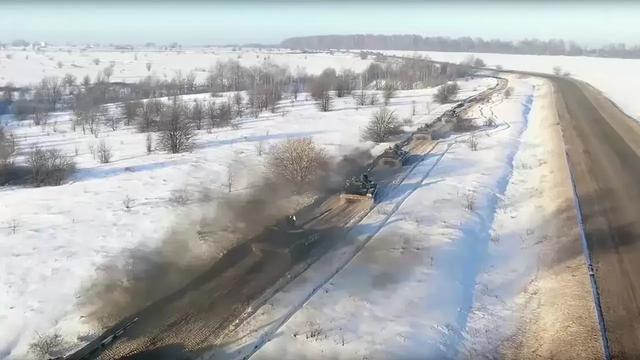 Танковая армия ЗВО отправилась в пункт дислокации после учений