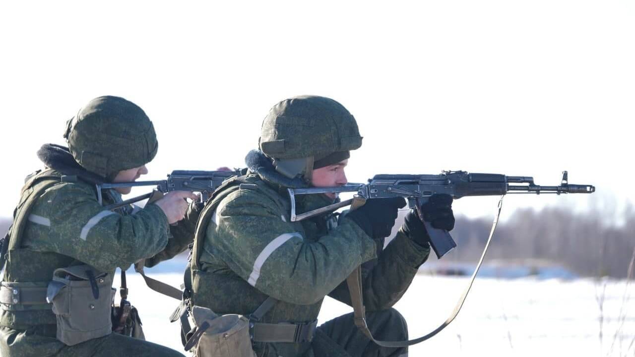 В Белоруссии прошли учения с боевой стрельбой