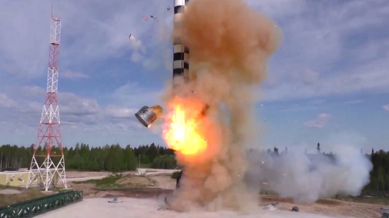 В США оценили запуск баллистической ракеты «Сармат»