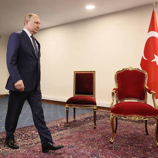 Эрдоган нарушил протокол на встрече с Путиным
