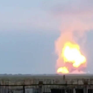 Появились подробности о пожаре на площадке для хранения боеприпасов в Крыму