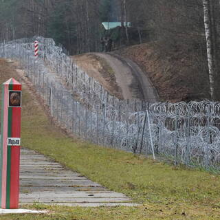 В Литве обвинили Белоруссию в порче забора на границе