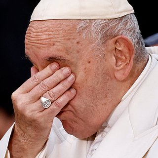 Папа Римский рассказал об украинцах и прослезился