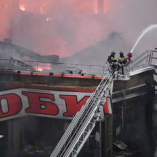 В ТЦ «Мега Химки» под Москвой произошел взрыв и пожар