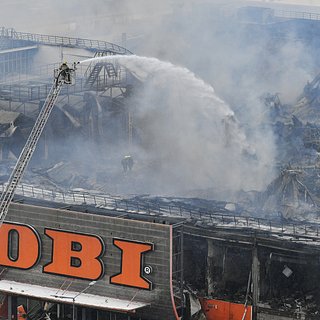 В OBI раскрыли детали пожара в подмосковном ТЦ «Мега Химки»