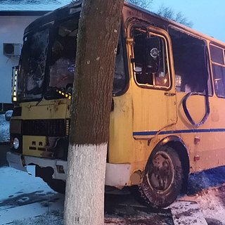 Школьный автобус с белорусскими детьми загорелся по пути в военкомат