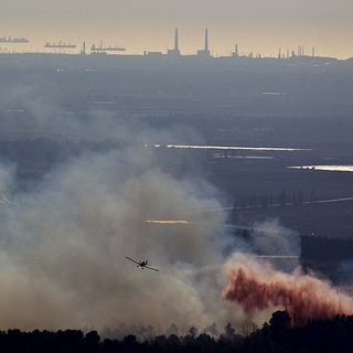 На территории Краснодарского НПЗ произошло возгорание