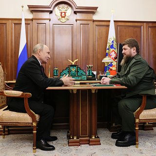 Путин провел встречу с Кадыровым