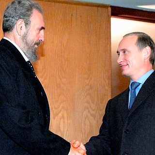 Путин рассказал о своих встречах с Фиделем Кастро