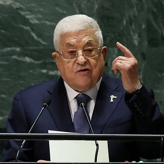 Президент Палестины провел переговоры с Госсекретарем США