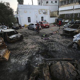 Байден назвал возможного виновного в ударе по больнице в секторе Газа