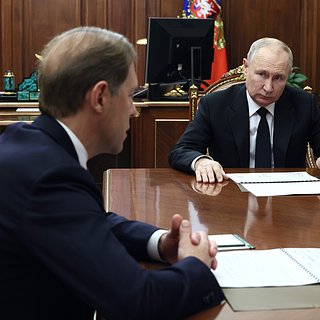 Путин встретился с главой Минпромторга