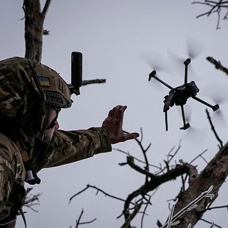В России заявили о запуске дронов ВСУ «стаями»