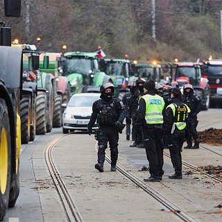 Глава Минсельхоза Чехии обиделся на рассыпавших навоз протестующих фермеров