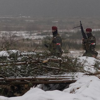 Французский полковник показал на ТВ два сценария размещения войск на Украине