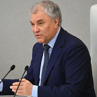 Володин отчитал депутатов Госдумы за поведение во время доклада правительства